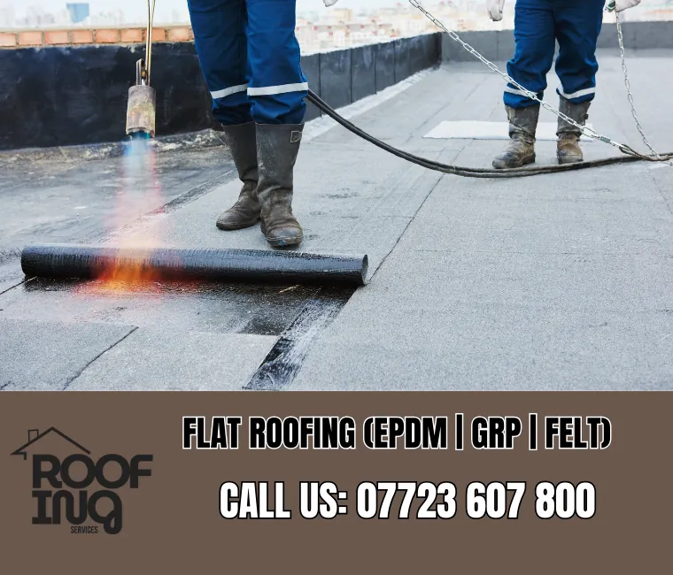 Flat roofing installation and repair in Axminster