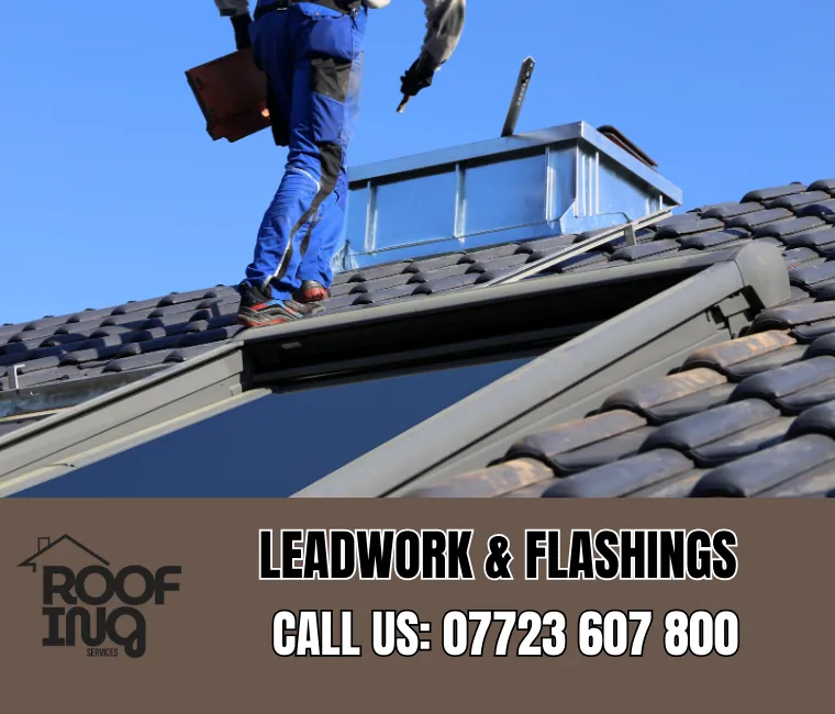 Lead roofing and flashing work in Axminster