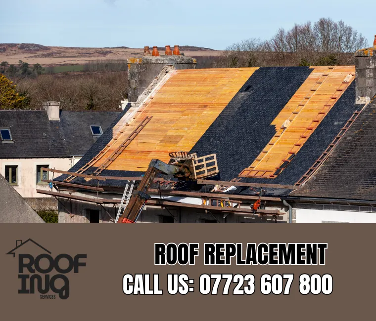 Complete roof replacement in Axminster